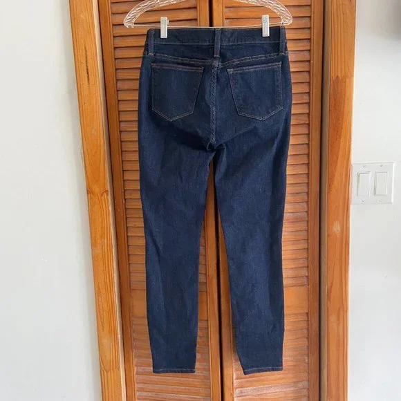 J. Crew 8" Toothpick Jeans Classic Dark Wash Size 27 - Picture 6 of 7